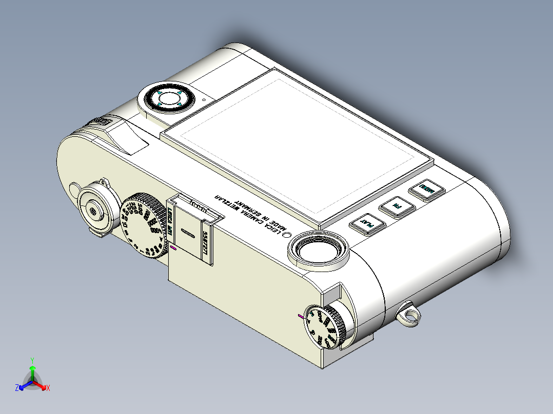 Leica徕卡M11经典相机主视图