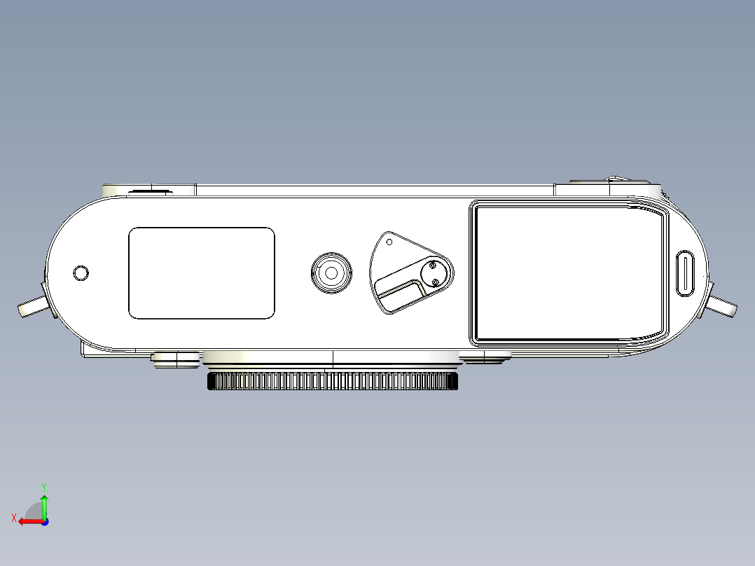 Leica徕卡M11经典相机后视图