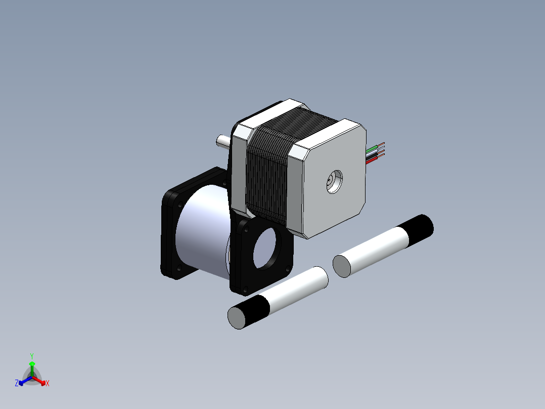 机械爪、机械手(83)正等轴测图