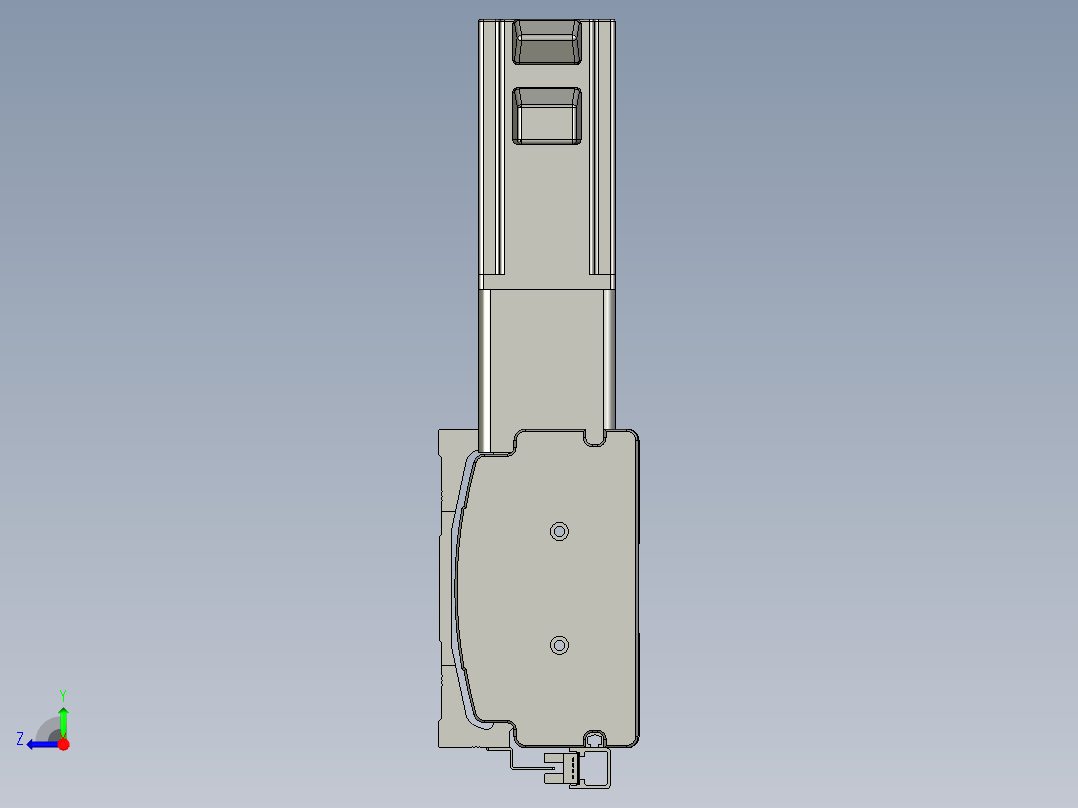 威洛博双电机滑台-VBF14S2-L100-S900-BLR-P40-C6右视图