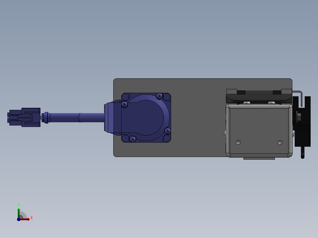 精密模组MY50-T10-300L-BL-P10B-C4-C前视图