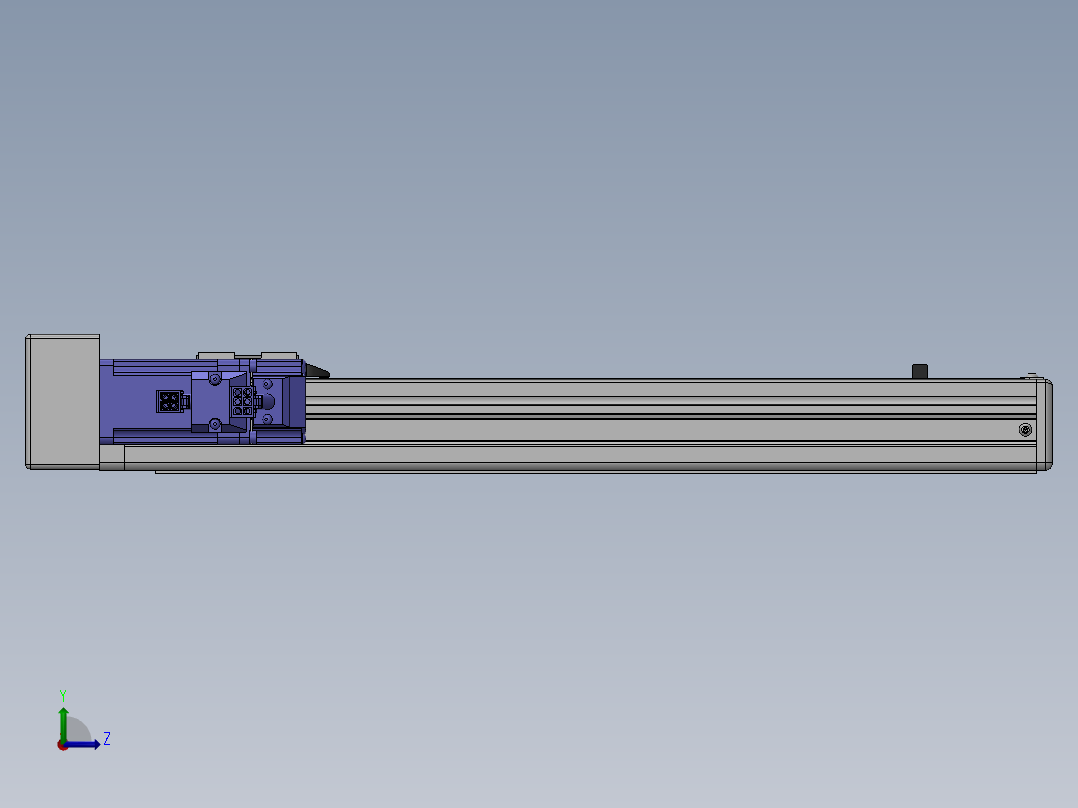 精密模组MY50-T10-300L-BL-P10B-C4-C左视图