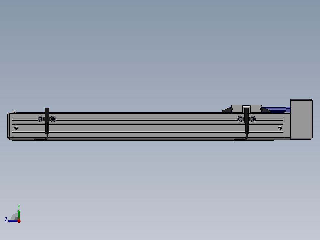 精密模组MY50-T10-300L-BL-P10B-C4-C右视图