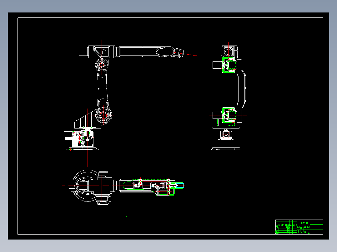 搬运机器人CAD图纸==1553992==120