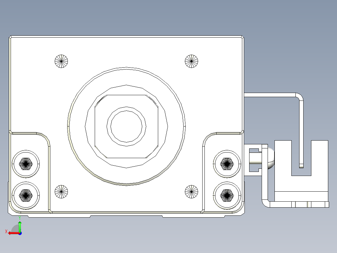 钢基模组-TPA-KSR-6005C-400A1-M-H0S2后视图
