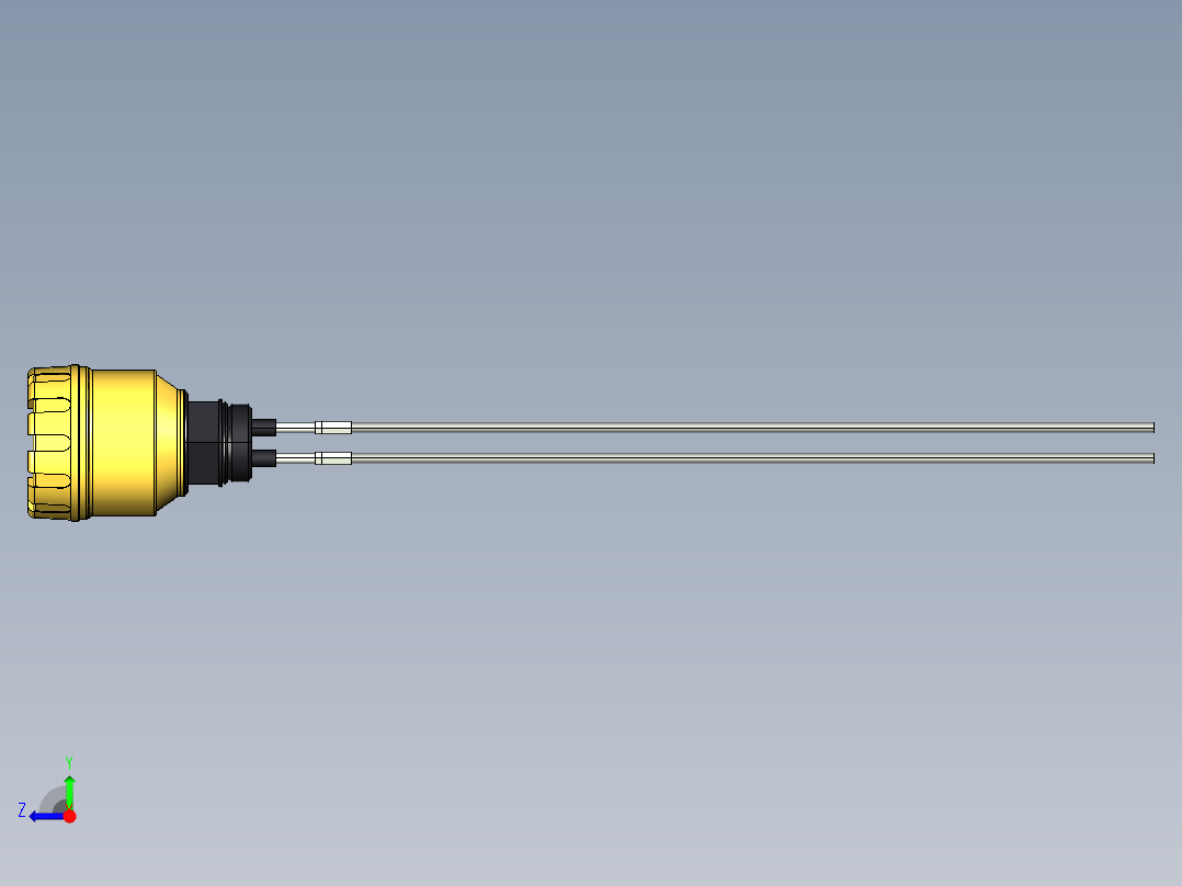 超声波设备MULTIPROBE-ENCLOSURE-2-PROBES+REFERENCE-PROBE-PBT-ENCLOSURE-1.5in-BSP-THREAD右视图