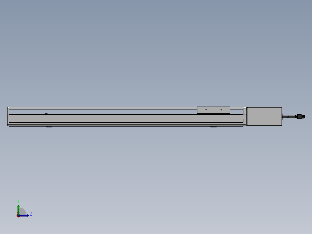 精密模组MT100-L78-550-L-M10-C4左视图
