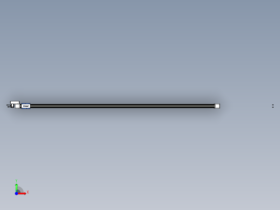 威洛博LB.GB同步带传动--欧规系列GB8-L96-S3750-BR-P40前视图