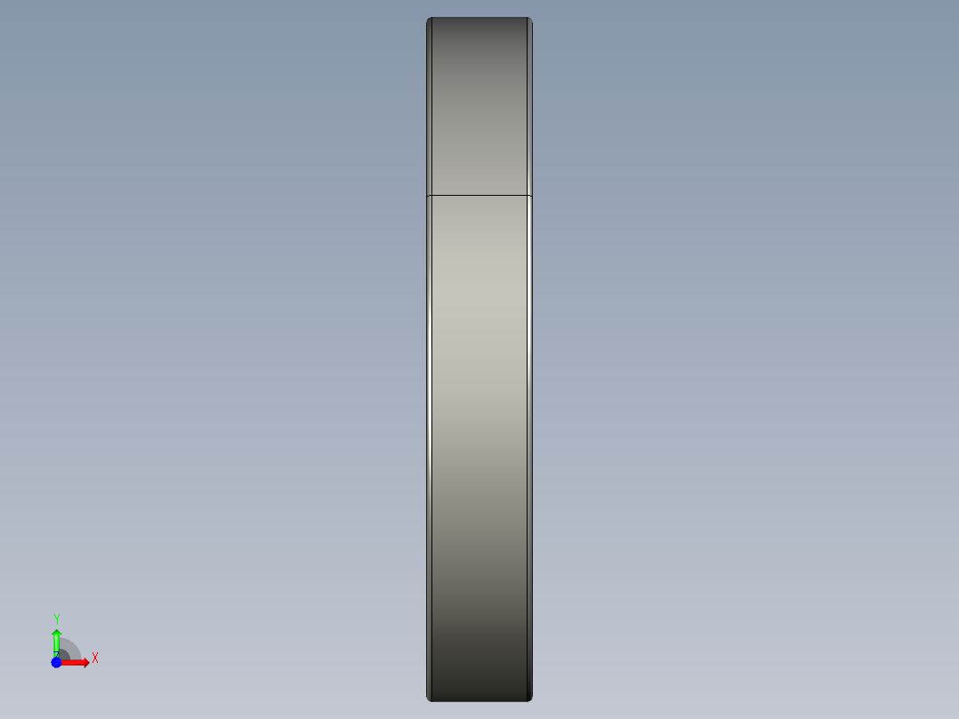 深沟球轴承6048前视图