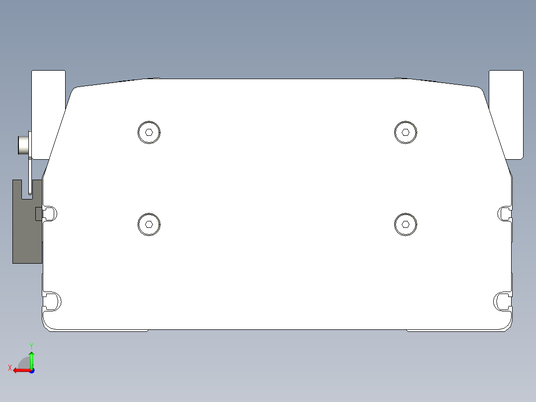 Toyo东佑达直线模组-ETH22-950-BC-400W+煞車后视图