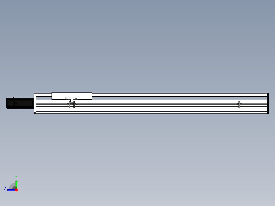 Toyo东佑达直线模组-ETH22-950-BC-400W+煞車右视图