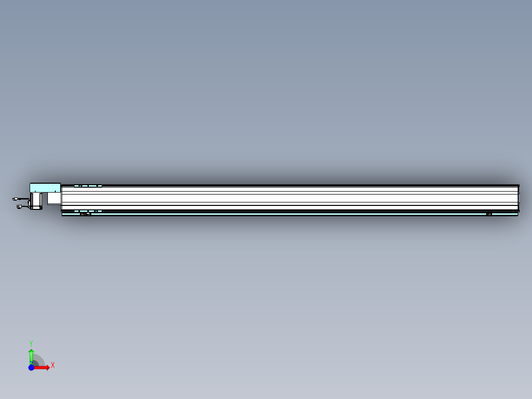 威洛博VBF同步带传动一般环境VBF14-L45-S2000-BR-ZP40-C3前视图