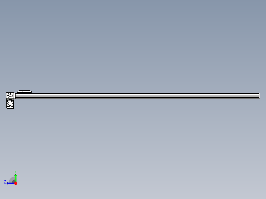 同步带全封闭直线模组TPA-HCB-105D-90-L2000-LP-C-P20-N3右视图