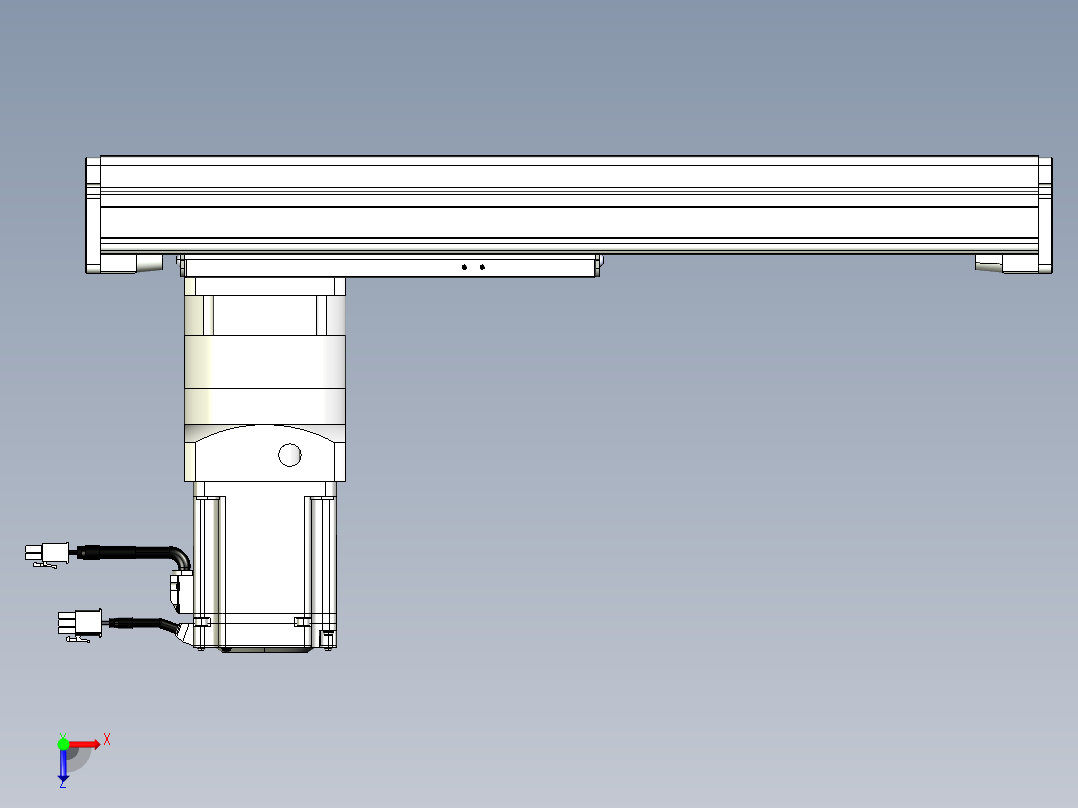 威洛博VG 系列模组VG14-L45π-S200-BC-ZP40B-C3-K俯视图