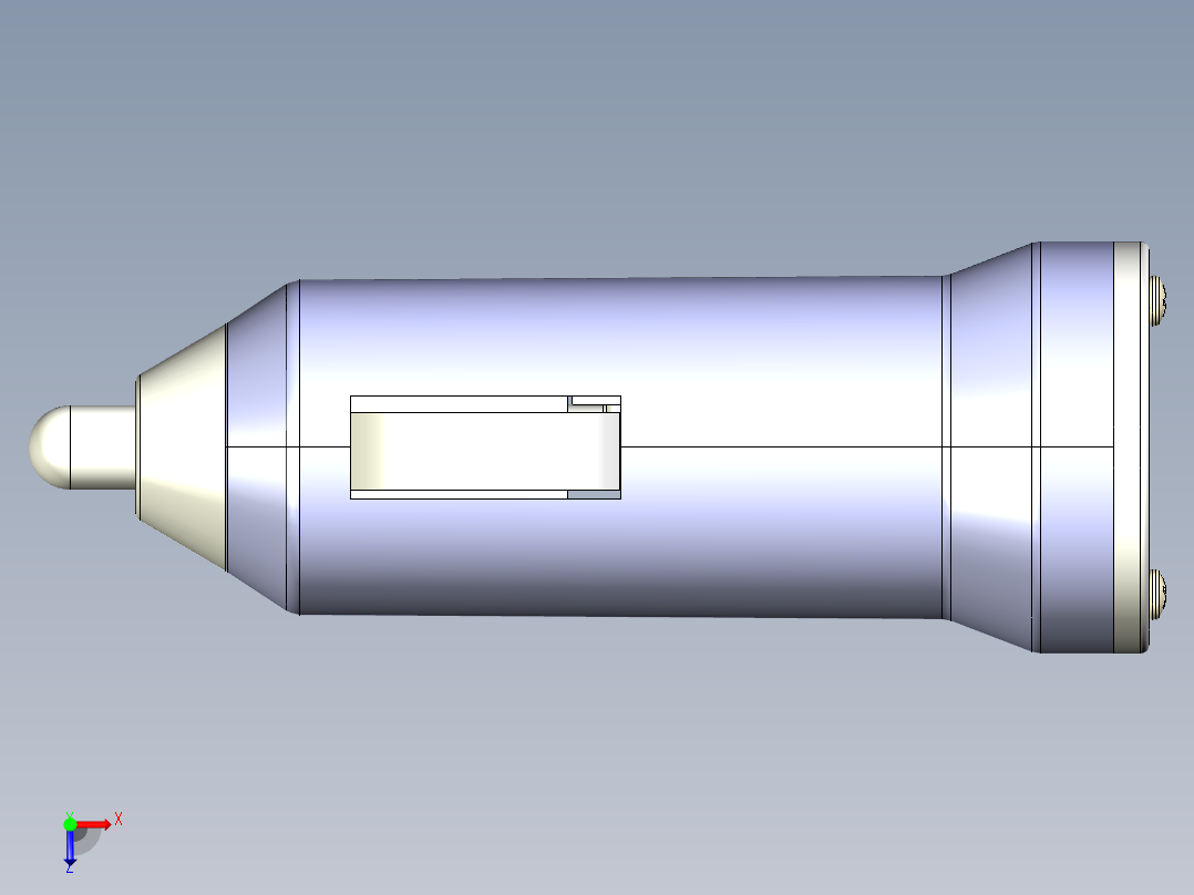Usb车载充电器2俯视图