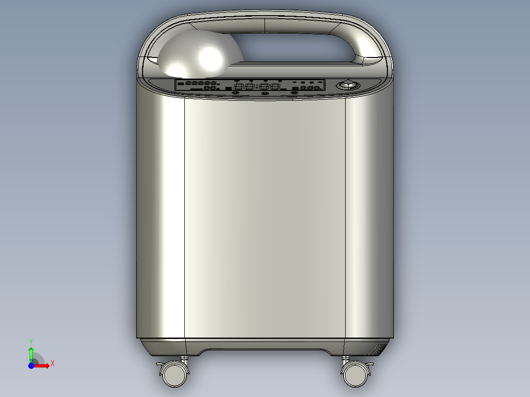 医用家用制氧机3L-5L前视图