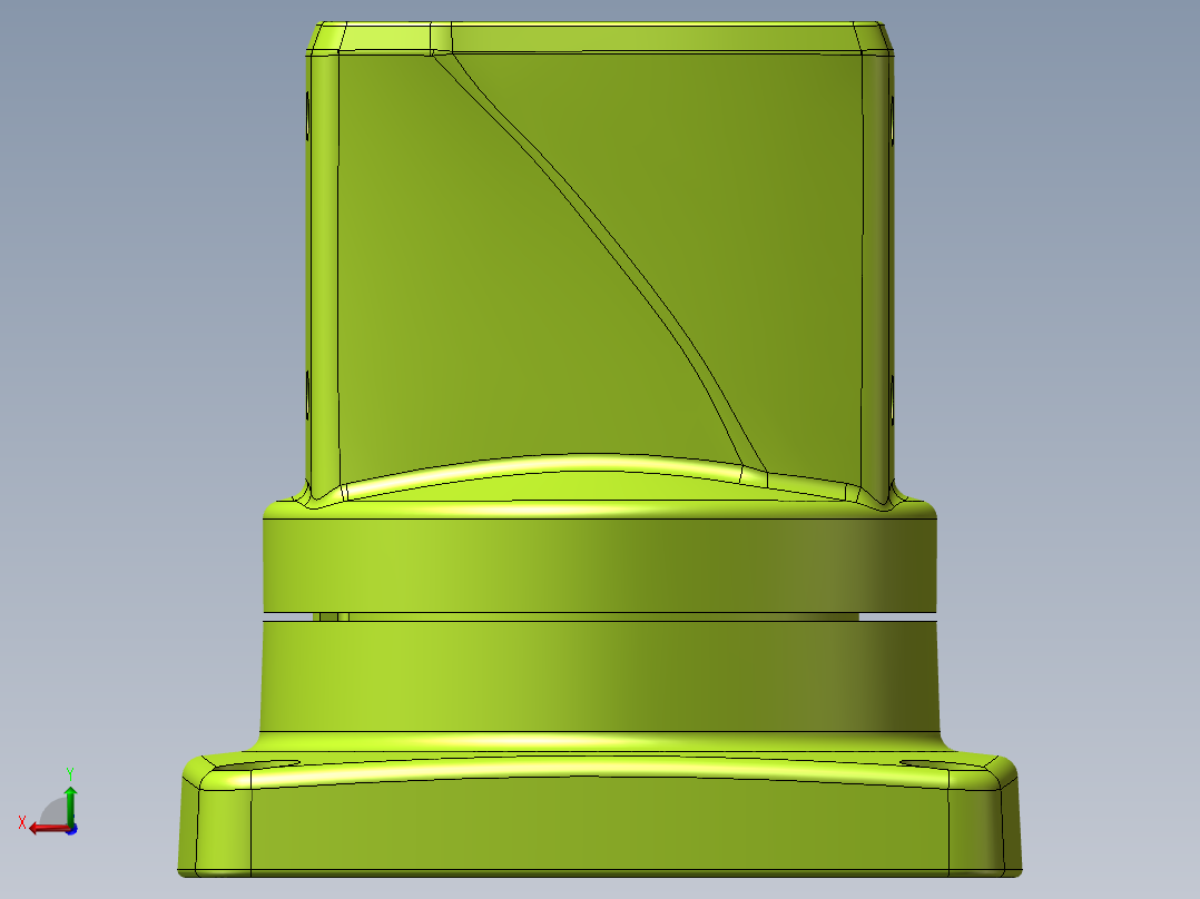 55-75-180旋转底座.SLDASM后视图