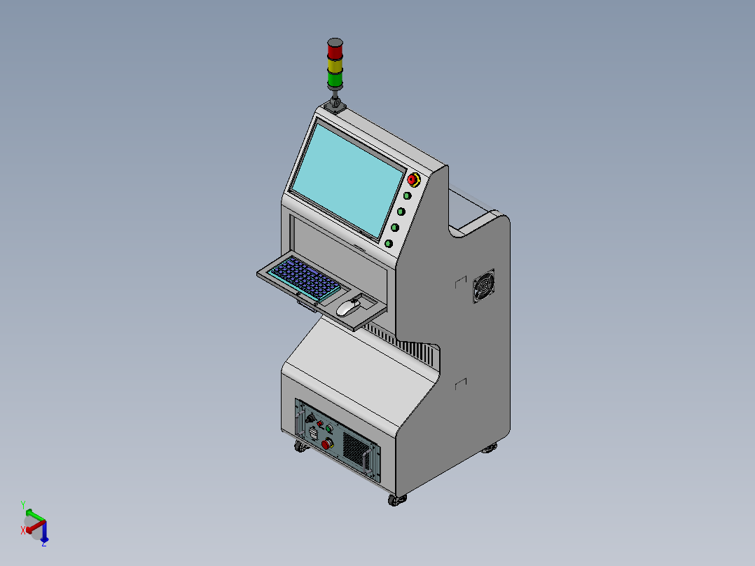 操作控制台A4主视图