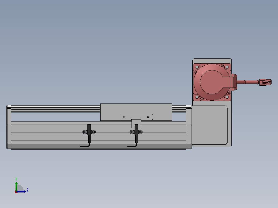 精密模组MT170-L125-100-RU-M75-C4左视图