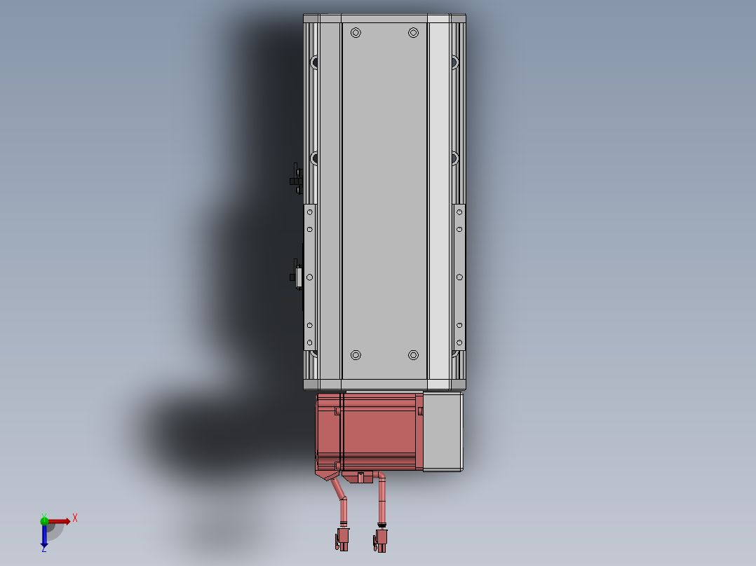 精密模组MT170-L125-100-RU-M75-C4俯视图