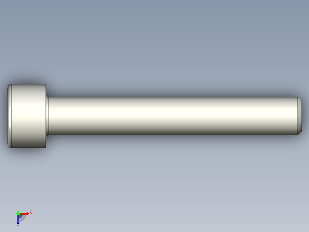 螺钉-DIN_912-M6x40.stp俯视图