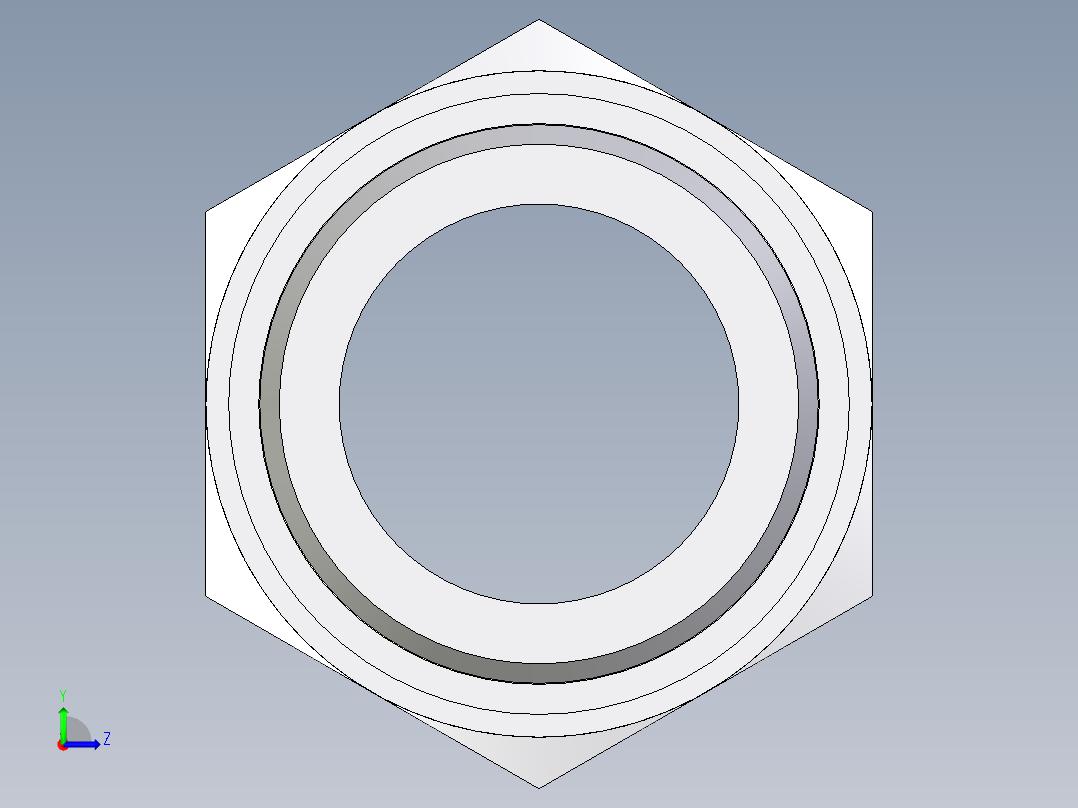 卡套式工业通用硬管接头EO_Male_Stud_connector_GE35LREDCF左视图