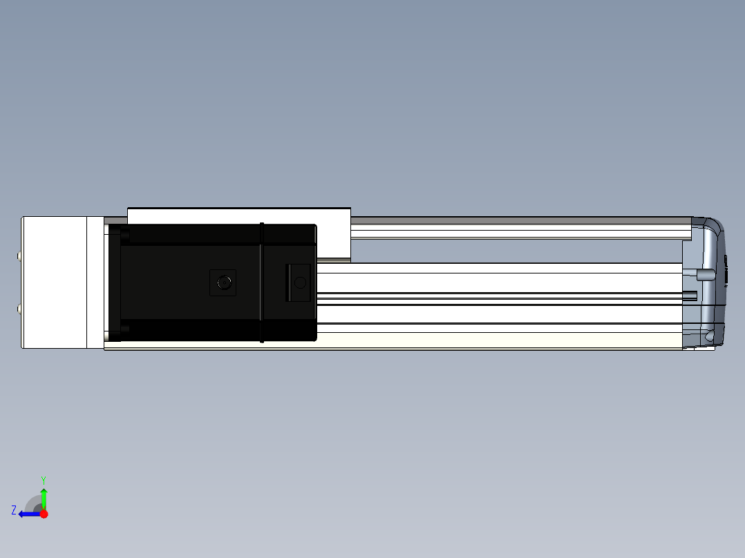 Toyo东佑达直线模组-ETH17-200-BL-M75右视图