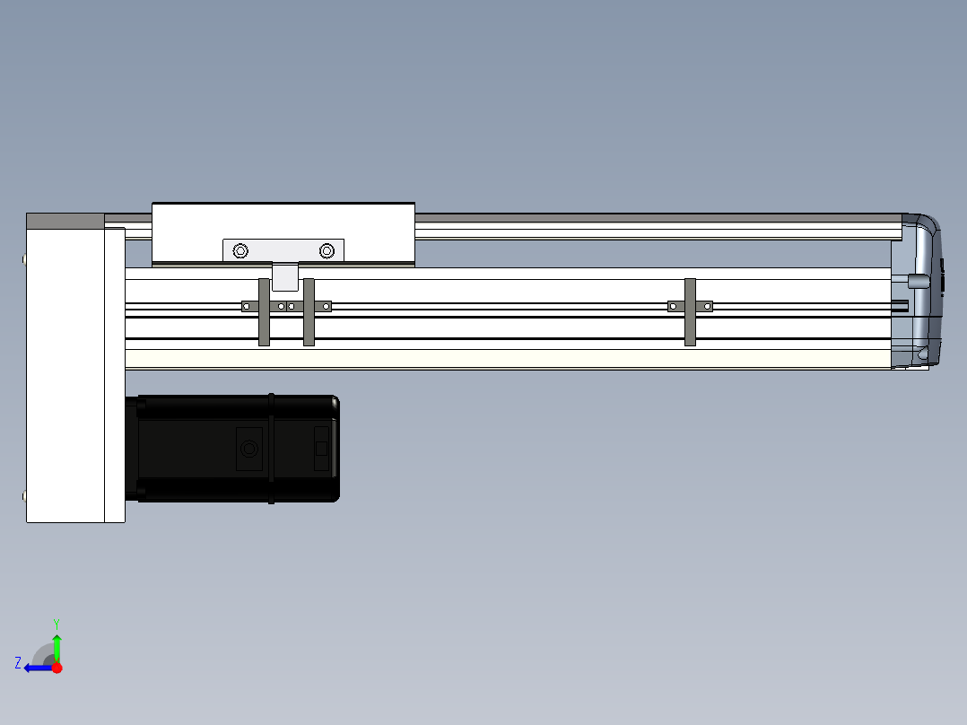 Toyo东佑达直线模组-ETH17-250-BM-M40右视图