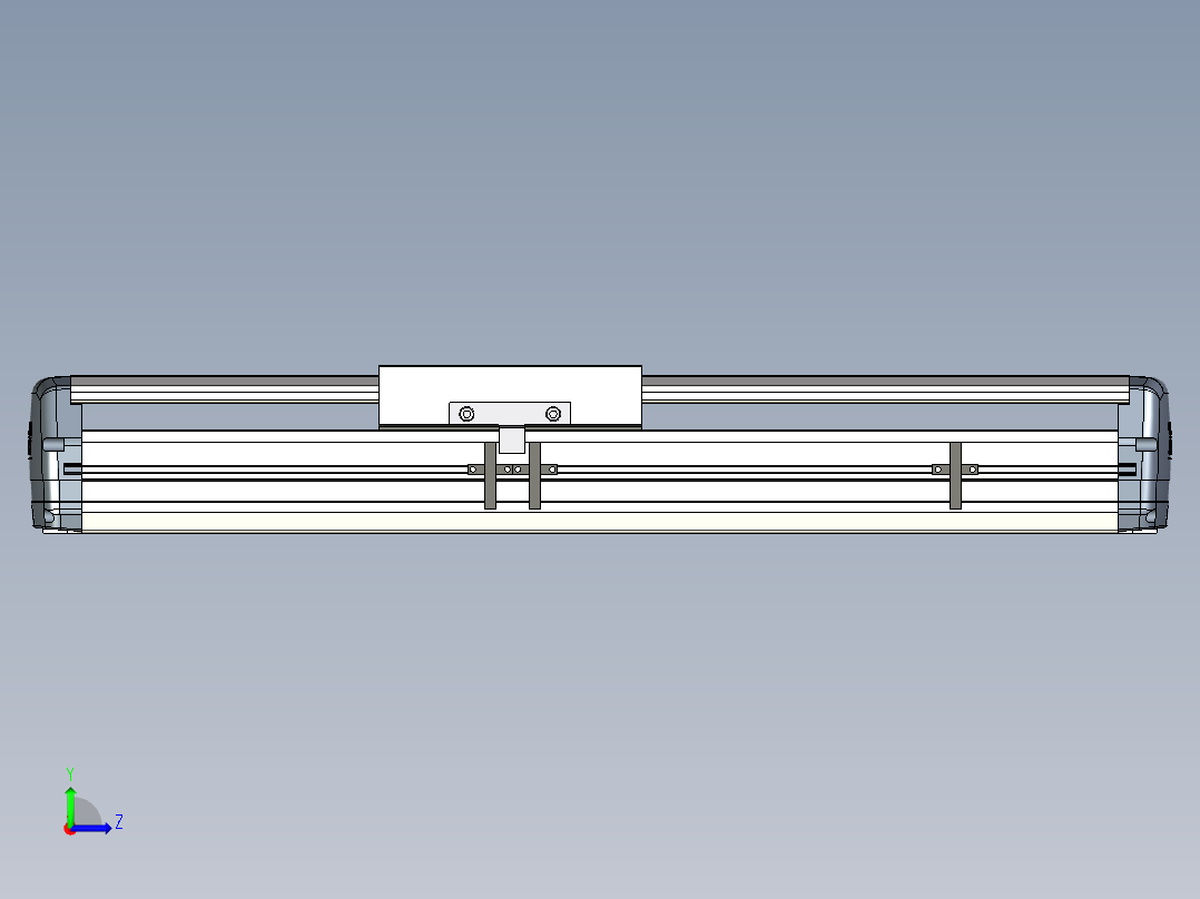 Toyo东佑达直线模组-ETH17-250-M-組合左视图