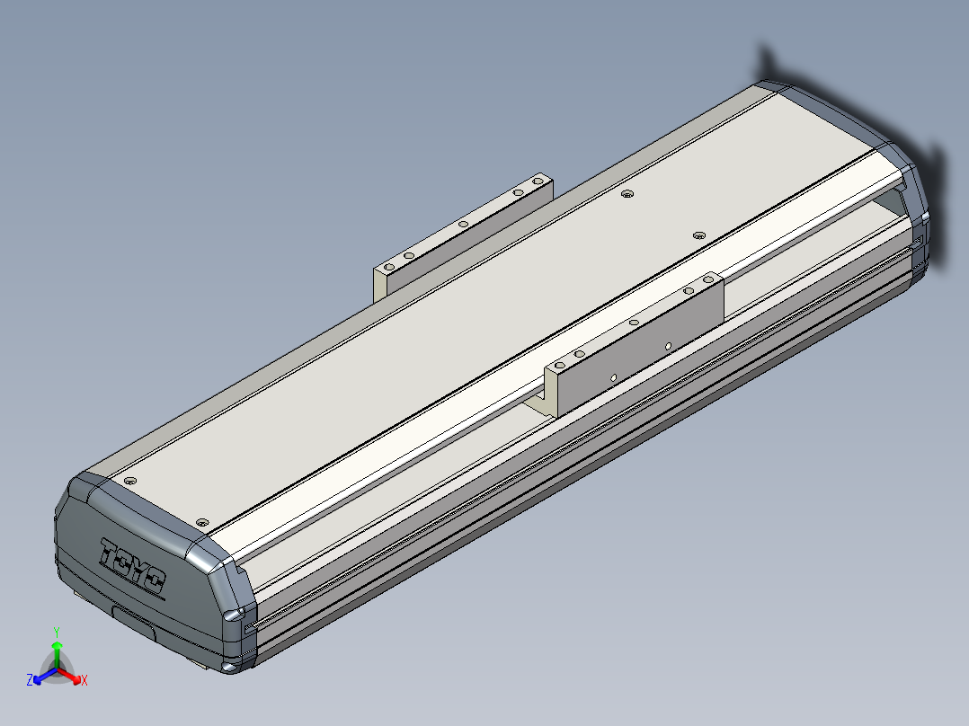 Toyo东佑达直线模组-ETH17-250-M-組合正等轴测图