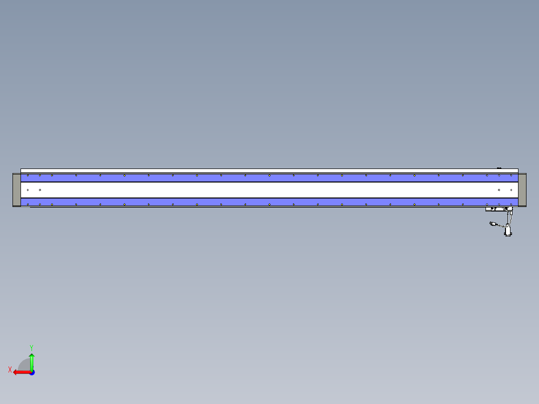威洛博VL系列直线电机模组-VL14S1-S1900后视图
