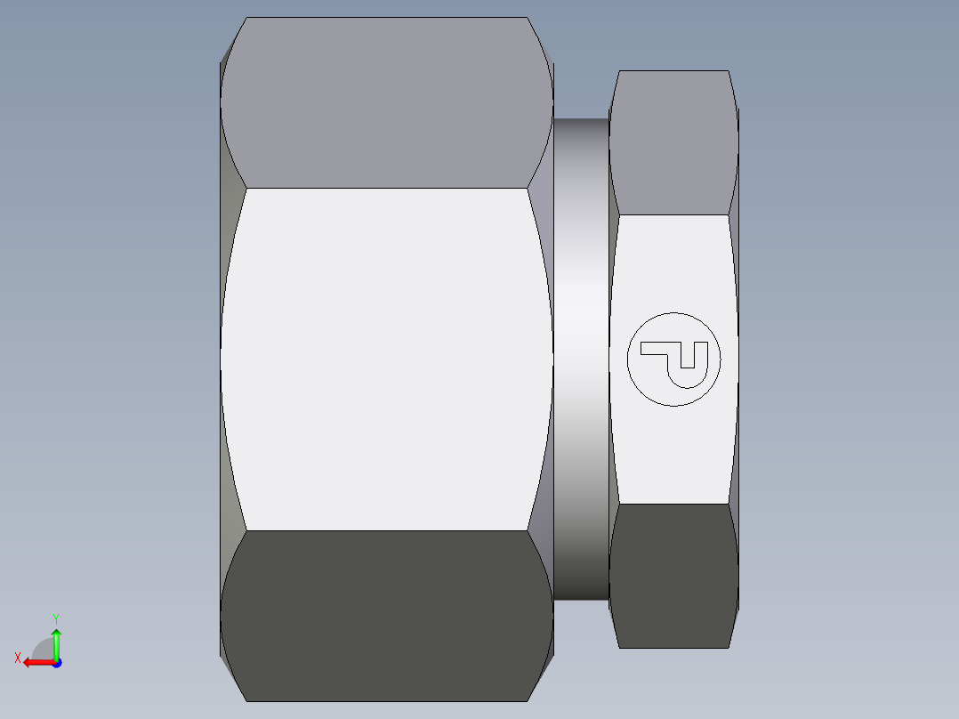 卡套式工业通用硬管接头EO_Blanking_plug_for_tube_ends_ROV18ZL71后视图