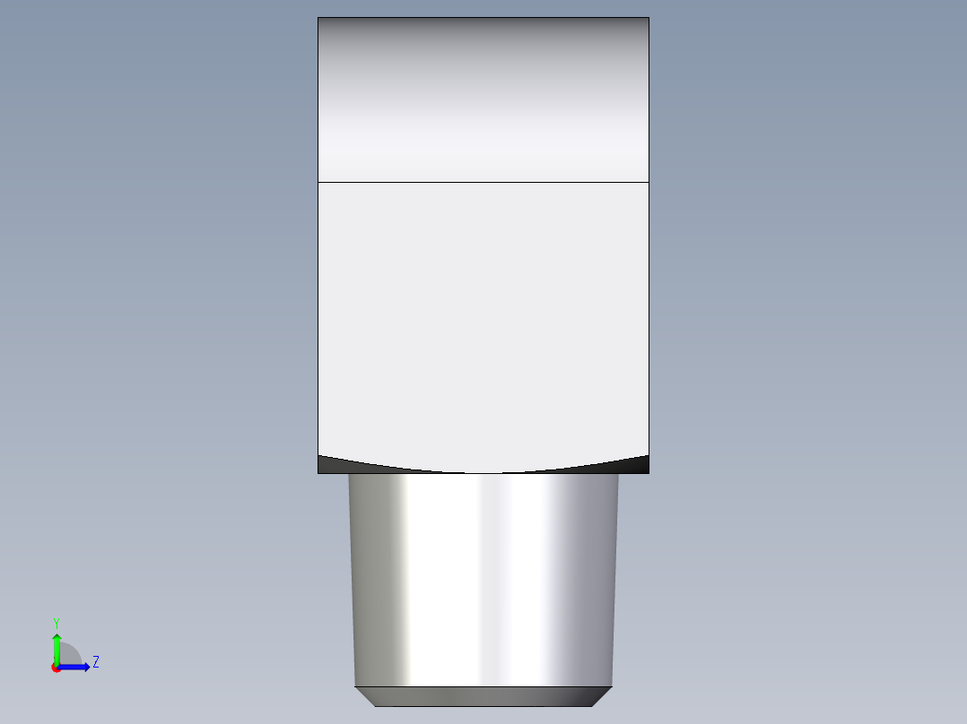 卡套式工业通用硬管接头EO_Male_stud_elbow_WE10LRCFX左视图