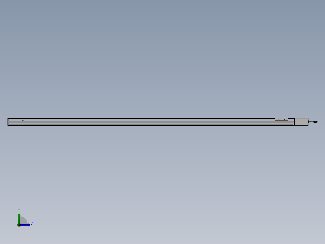 精密模组MT100-L78-2200-L-M10-C4左视图