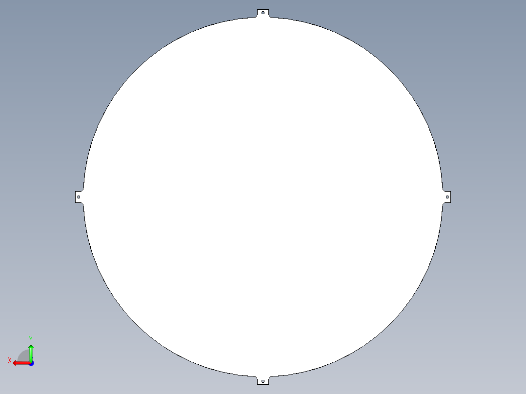 带电机搅拌罐后视图