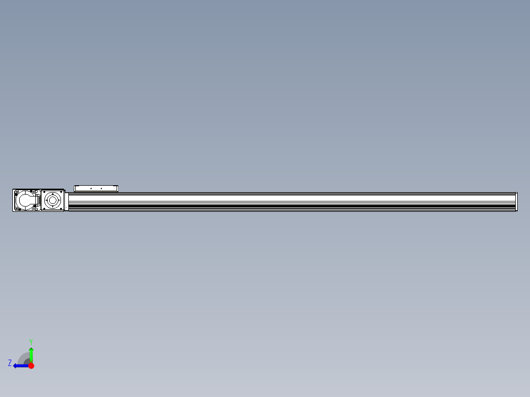 同步带全封闭直线模组TPA-HCB-105D-90-L1100-ML-C-P20-N3右视图