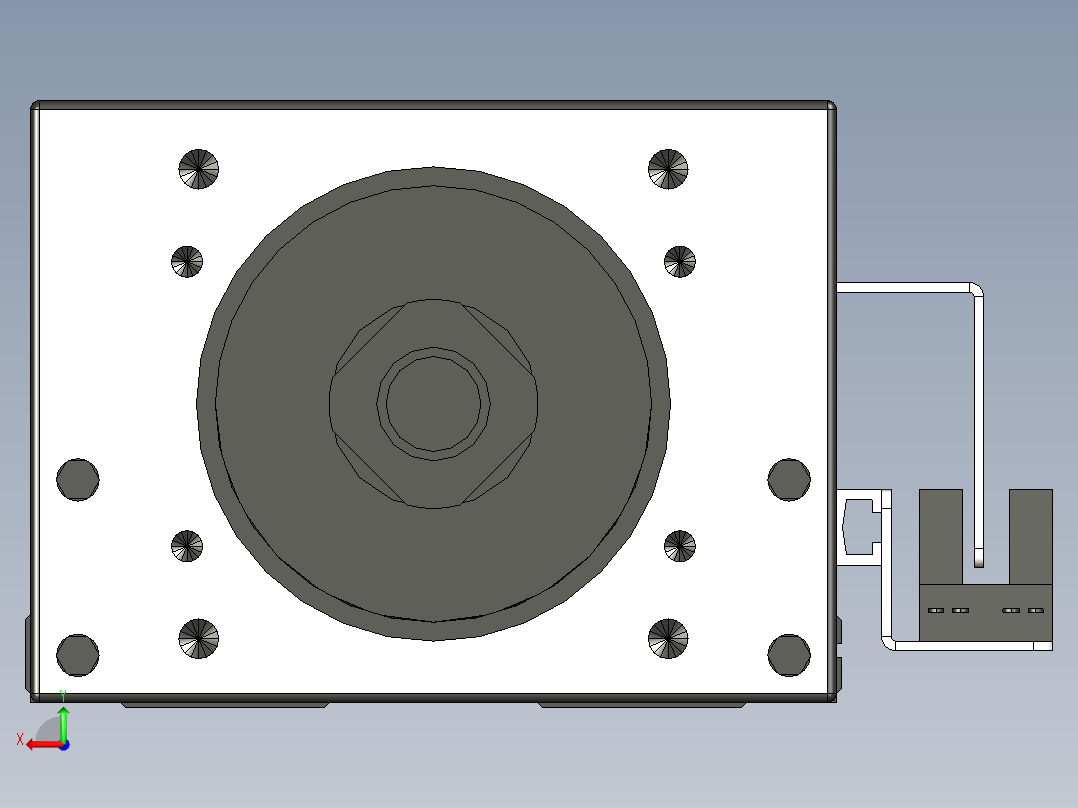 模组MK86-340S1-F0后视图