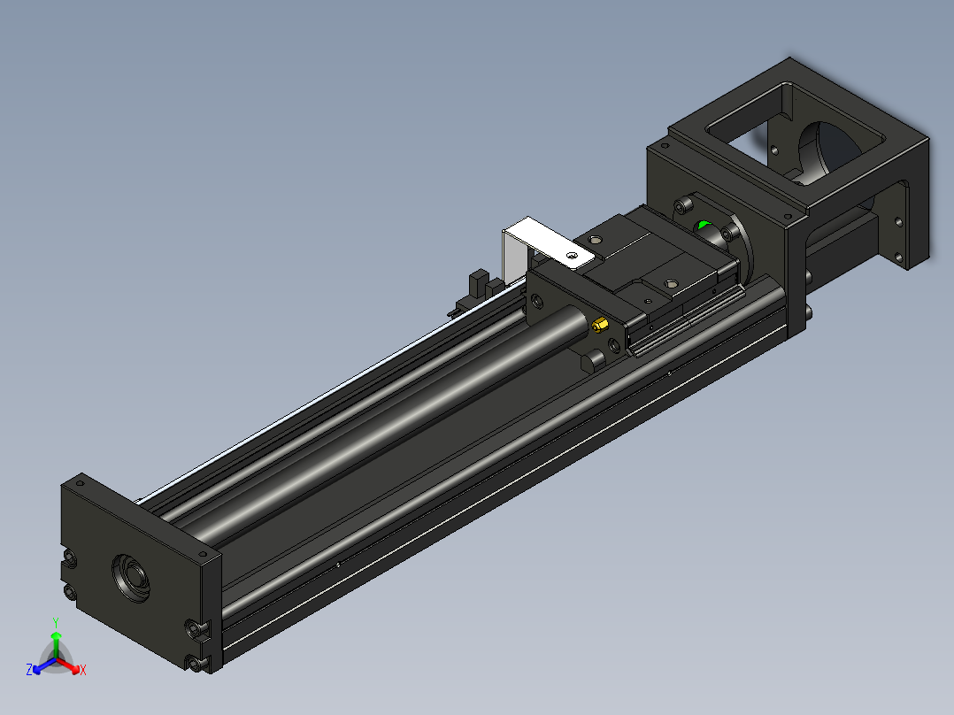 模组MK86-340S1-F0正等轴测图