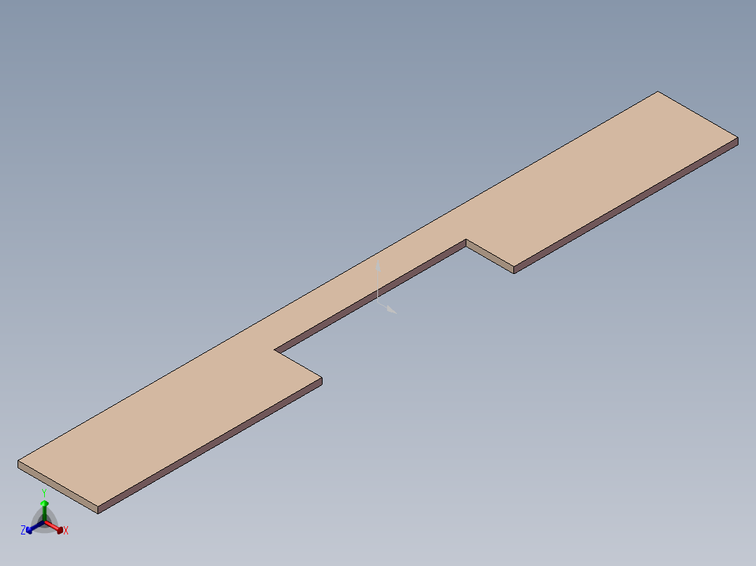 S34 压板正等轴测图