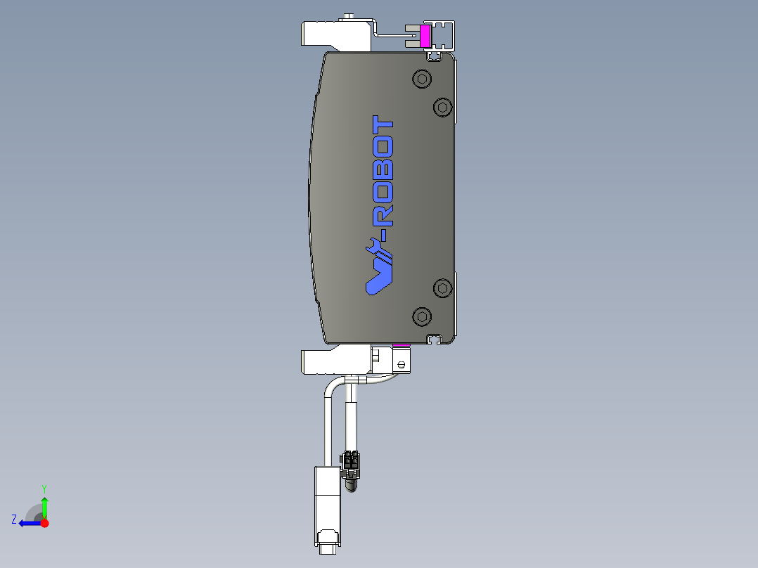 威洛博VL系列直线电机模组-VL17E2-S1150右视图