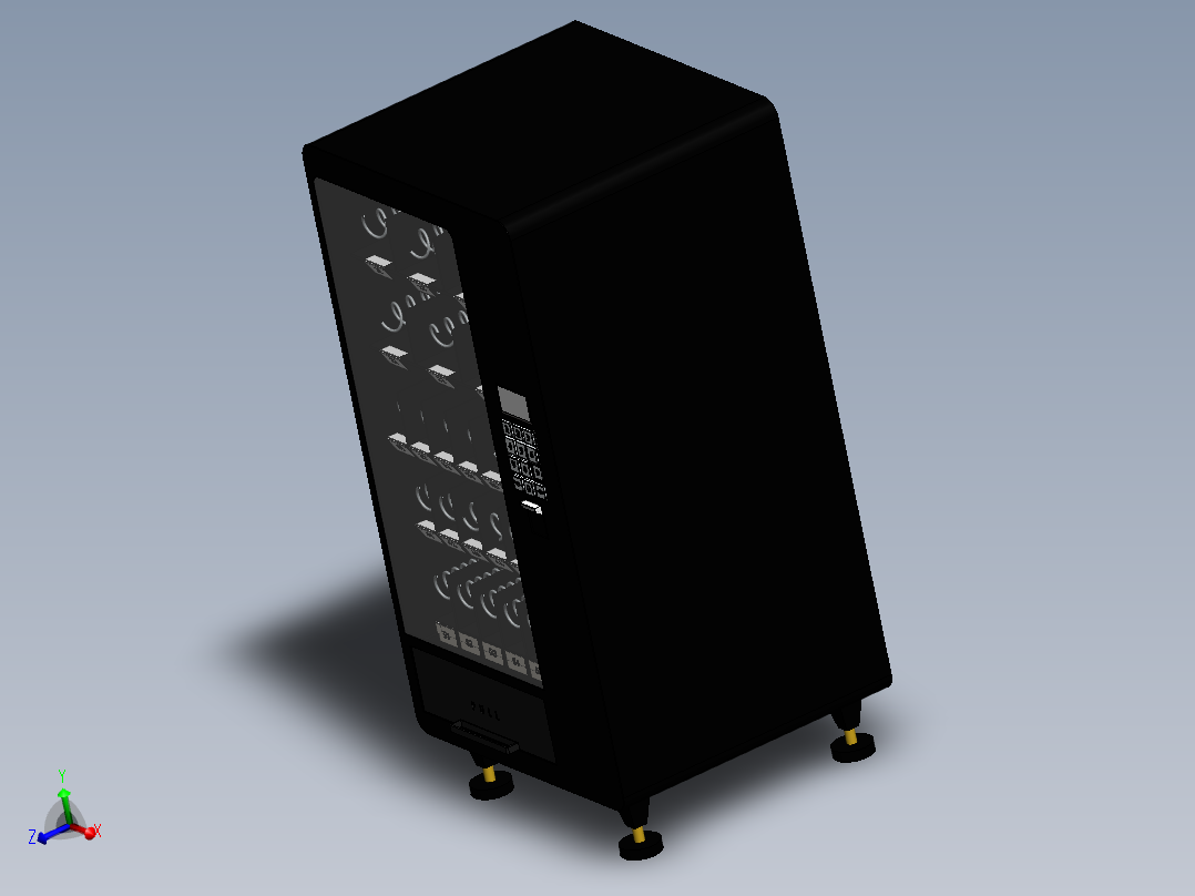 自动售货机主视图