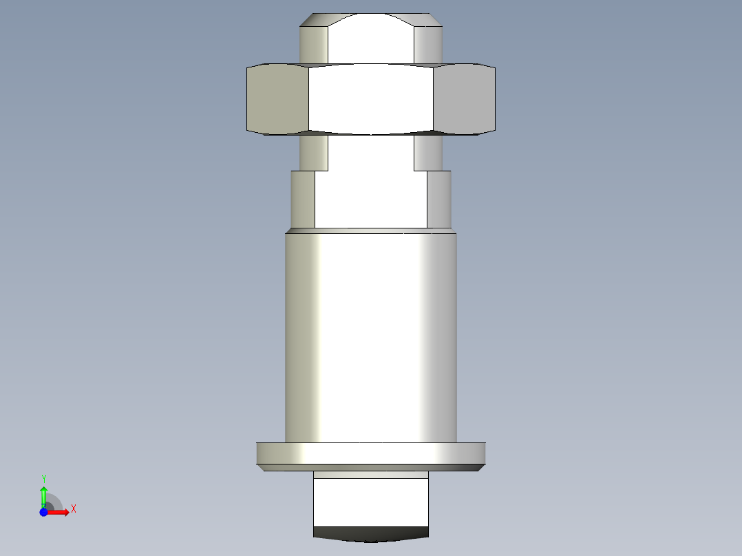 管道手动球阀-水管开关阀-手动阀门395_03_E_1_bolt前视图