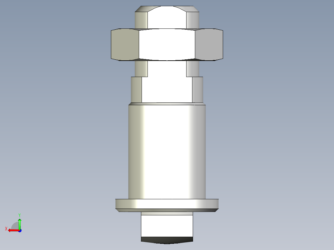 管道手动球阀-水管开关阀-手动阀门395_03_E_1_bolt后视图
