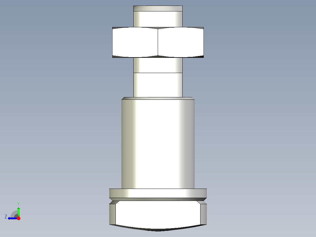 管道手动球阀-水管开关阀-手动阀门395_03_E_1_bolt右视图
