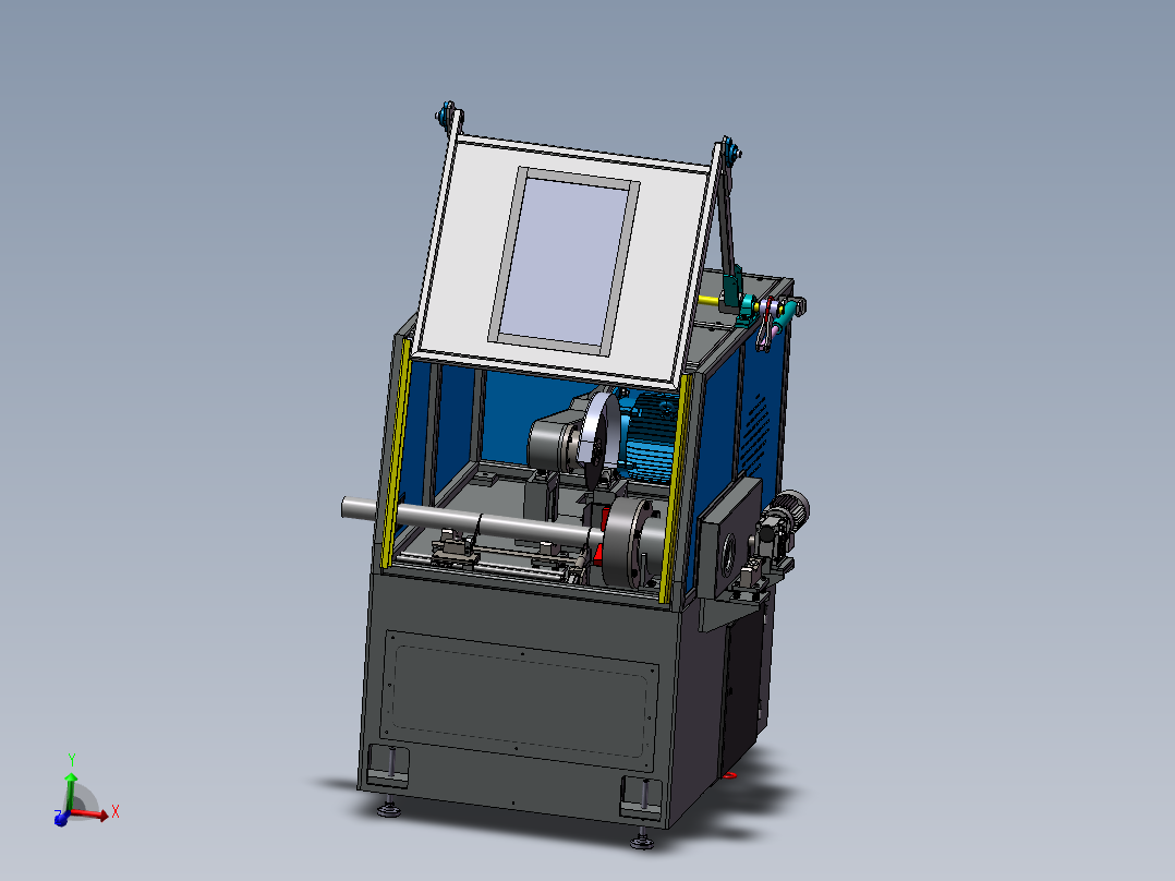 特殊切断机主视图