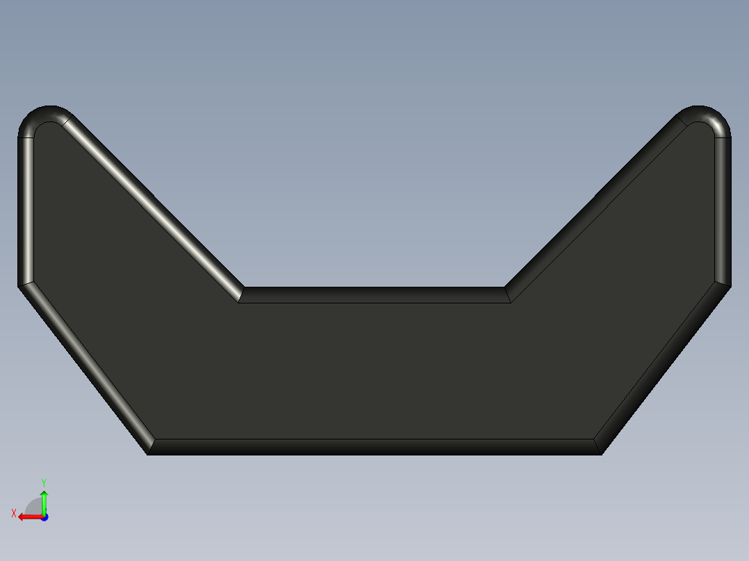 型材-KJN UNIVERSAL CABLE BRACKET KJN093059后视图