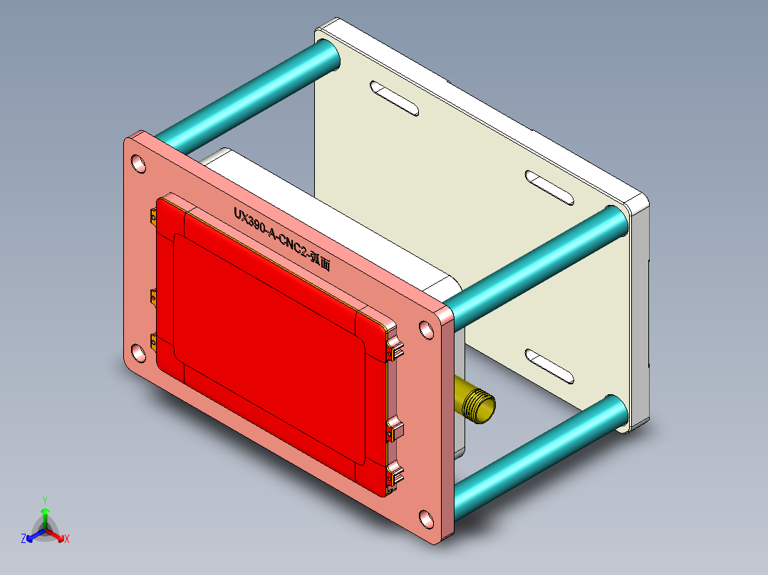 UX390-A-CNC2-0317正等轴测图