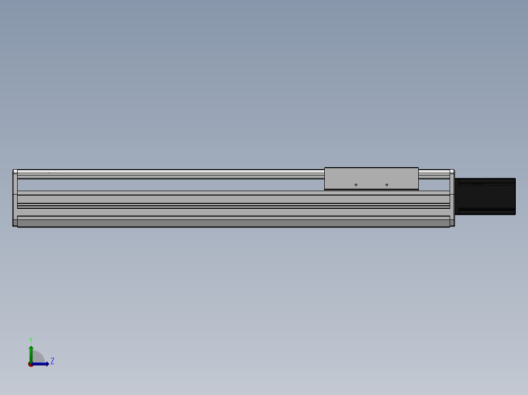 精密模组MY170-T10-450L-BC-P40B-C4-C左视图