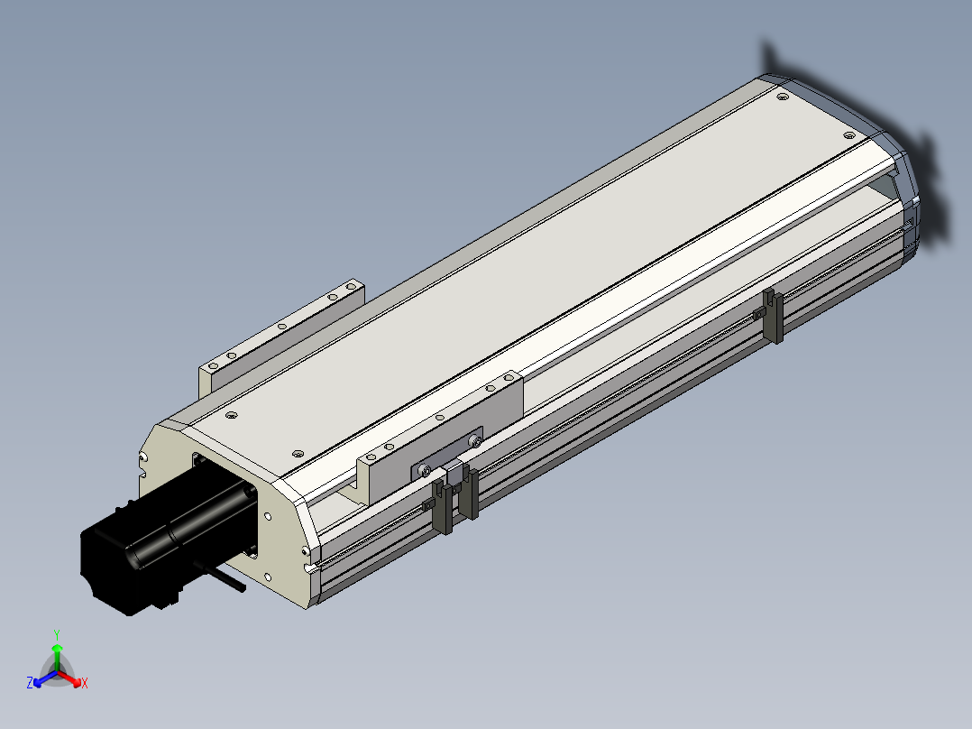 Toyo东佑达直线模组-ETH17-350-BC-M40主视图