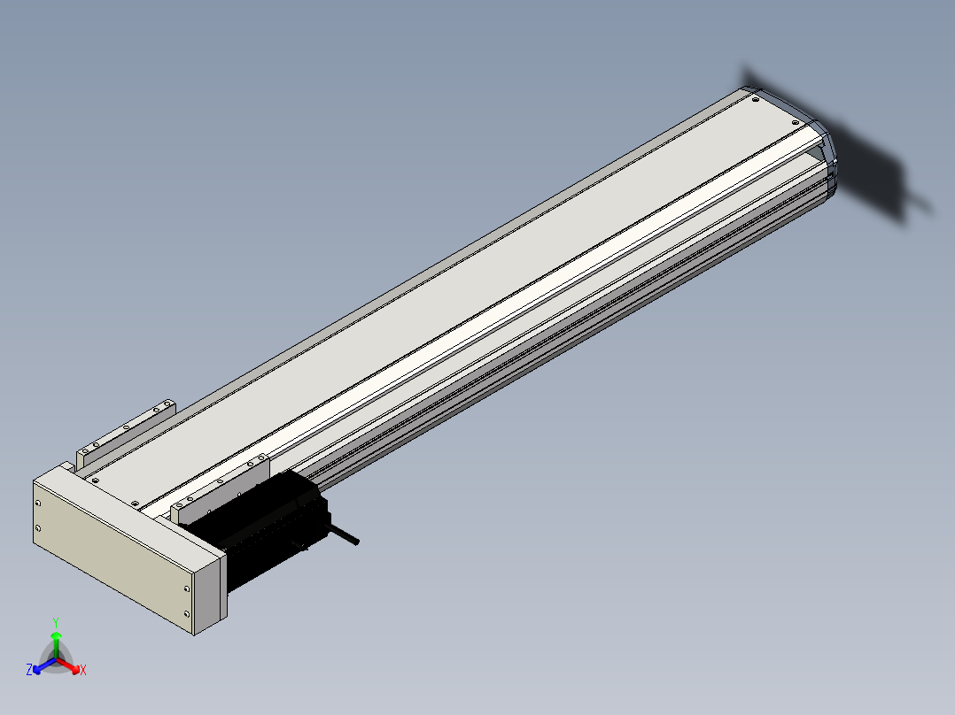 Toyo东佑达直线模组-ETH17-900-BL-M75B主视图